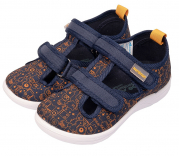 2-749-P03 Синий с принтом МОНО 30-8 Nordman Stars П/ботинки Повсед Сандалеты Текстиль, Текстиль, ПУ (100% ПУ) Лето Муж