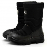4-047-D01 Чёр МОНО 36-6 Nordman Lumi П/сапоги Повсед Дутики Иск.мат, Нат.шерсть, ПУ (100% ПУ) Зима Муж