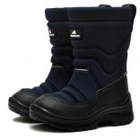 4-047-B04 Син МОНО 39-6 Nordman Lumi П/сапоги Повсед Дутики Иск.мат, Нат.шерсть, ПУ (100% ПУ) Зима Муж