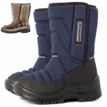4-003-B04 Син 36-3,37-3 Nordman Lumi П/сапоги Повсед Дутики Иск.мат, Нат.шерсть, ПУ (100% ПУ) Зима Муж