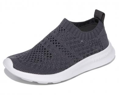 E16197 Тёмно-серый 26-1,27-1,28-2,29-2,30-1,31-1 Капитошка П/ботинки Актив.отдых Слипоны Текстиль, Без подклада, ЭВА Лето Муж