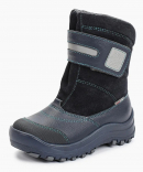 м 4-1293 хром синий 33-2,34-2,35-2 Лель П/сапоги Повсед Веллингтон Нат.кожа, Нат.мех, ТЭП Зима Муж