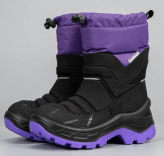 2-2000-B06 Фиолетовый/черная прослойка 27-2,28-2,29-2,30-2,31-2 Nordman T-REX П/сапоги Повсед Дутики Иск.мат, Нат.шерсть, ПУ, ТПУ (100% ПУ, 100% ТПУ)