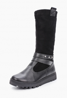 м 4-1750 Чёр 35-2,36-2,37-1,37,5-1 Лель Сапоги Повсед Веллингтон Нат.кожа, Нат.мех, ТЭП Зима жен