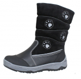 м 3-1278 Чёр 29-1,30-1,31-1,32-1 Лель П/сапоги Повсед Веллингтон Нат.кожа, Нат.мех, ТЭП Зима жен