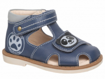 11-050B Син 20-2,21-2,22-2,23-2,24-2 Indigo kids П/ботинки Орто/проф Сандалеты Нат.кожа, Кожподклад, ТЭП Лето Муж