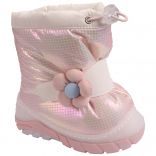 T-10824-D Роз 19-2,20-2,21-2,22-2 Tom&Miki П/сапоги Повсед Дутики Иск.мат, Нат.шерсть, ТПР Зима жен