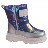 T-10830-H Фиол 28-1,29-1,30-1,31-1,32-1,33-1,34-1,35-1 Tom&Miki П/сапоги Повсед Дутики Иск.мат, Нат.шерсть, ТПР Зима жен