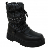 T-10898-E Чёр 33-1,34-1,35-2,36-2,37-1,38-1 Tom&Miki П/сапоги Повсед Дутики Иск.мат, Нат.шерсть, ТПР Зима жен