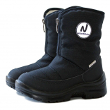 2-037-B01 Чёр МОНО 29-10 Nordman Next П/сапоги Повсед Дутики Иск.мат, Мемб/нат.шерсть, ПУ (100% ПУ) Зима Муж