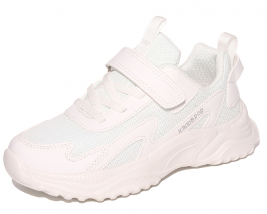 E18035 Бел 32-1,33-1,34-2,35-2,36-1,37-1 Капитошка П/ботинки Актив.отдых Кроссовки Иск.мат, Текстиль, ЭВА В/О жен