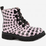 52555ук-1 Роз 26-1,27-1,28-1,29-1,30-1 Kapika Ботинки Повсед Дерби Иск.мат, Байка/Флис, ТЭП (термоэластопласт) В/О жен