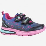 71488с-2 синий/розовый 23-1,24-1,25-1,26-1,27-1 Kapika П/ботинки Актив.отдых Кроссовки Softshell, Текстиль В/О жен