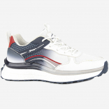 74604-1 белый-синий 37-1,38-1,39-1,40-1,41-1 Kapika П/ботинки Актив.отдых Кроссовки Иск.мат, Текстиль, ЭВА/резина/Полимерный материал В/О Муж