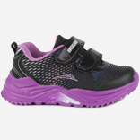 71471c-3 черный-фуксия 23-1,24-1,25-1,26-1,27-1 Kapika П/ботинки Актив.отдых Кроссовки Softshell, Текстиль, ЭВА/Полимерный материал В/О жен