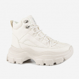 54592-1 Беж 35-1,36-1,37-1,38-1,39-1,40-1 Kapika Ботинки Повсед Оксфорд Иск.мат, Нат.шерсть, ЭВА Зима жен