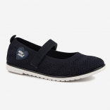 231008-4 Син 30-1,31-1,32-1,33-1,34-1,35-1 Kapika Туфли Школа Mary Jane Текстиль, Текстиль, Резина Лето жен