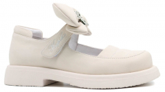 22974п-2 Беж 28-1,29-1,30-1,31-1,32-1 Kapika Туфли Празд Mary Jane Иск.мат, Кожподклад, Резина Лето жен