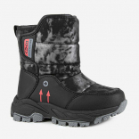 1720д-1 черный-красный 28-1,29-1,30-1,31-1,32-1 Kapika П/сапоги Повсед Дутики Иск.мат, Нат.шерсть, ЭВА/ТЭП Зима Муж