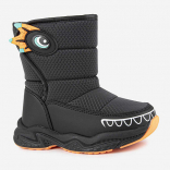 1724д-1 Чёр 26-1,27-1,28-1,29-1,30-1 Kapika П/сапоги Повсед Дутики Иск.мат, Нат.шерсть, ЭВА/ТЭП Зима Муж