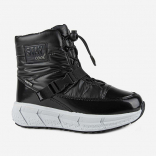 44279-1 Чёр 36-1,37-1,38-1,39-1,40-1 Kapika Ботинки Повсед Дутики Иск.мат, Мемб/нат.шерсть, ЭВА/резина Зима жен