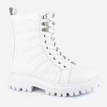 64287шк-2 Бел 36-1,37-1,38-1,39-1,40-1 Kapika Ботинки Повсед Дерби Иск.мат, Нат.шерсть, ЭВА/резина Зима жен