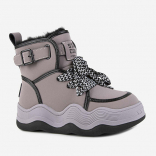 63292шк-1 Сир 34-1,35-1,36-1,37-1,38-1 Kapika Ботинки Повсед Дерби Нат.кожа, Нат.мех, Резина Зима жен