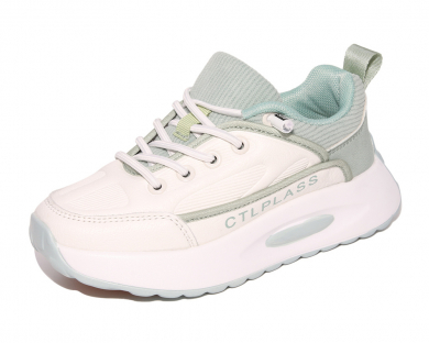 E19544 Бел 33-1,34-1,35-1,36-1,37-1,38-1 Капитошка П/ботинки Актив.отдых Кроссовки Иск.мат, Текстиль, ПУ В/О жен