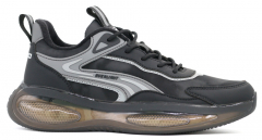 74833-1 черный-серый 39-1,40-1,41-1,42-1,43-1 Kapika П/ботинки Актив.отдых Кроссовки Иск.мат, Текстиль, ЭВА/ТПУ В/О Муж