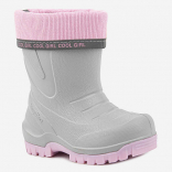 1350т-1 серый-розовый 25/26-1,27/28-1,29/30-1,31/32-1,33/34-1,35/36-1,37-1 Kapika Сапоги Повсед Веллингтон ЭВА, Чул.Флис, ЭВА/ТЭП В/О жен