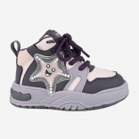 72935-2 фиолетовый-розовый 23-1,24-1,25-1,26-1,27-1 Kapika Ботинки Повсед Дерби Иск.мат, Байка/Флис, ЭВА/ТЭП В/О жен