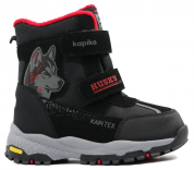 42510-1 Чёр 26-1,27-1,28-1,29-1,30-1 Kapika Ботинки Повсед Оксфорд Иск.мат, Мемб/нат.шерсть, ЭВА/ТЭП Зима Муж