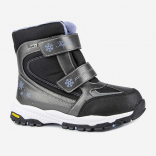 43884-3 черный-бронза 33-1,34-1,35-1,36-1,37-1 Kapika Ботинки Повсед Оксфорд Иск.мат, Мемб/нат.шерсть, ЭВА/ТЭП Зима жен