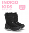 61-1050C Чёр 28-2,29-2,30-2,31-2,32-2,33-2 Indigo kids П/сапоги Повсед Дутики Иск.мат, Мемб/нат.шерсть, ТЭП Зима жен