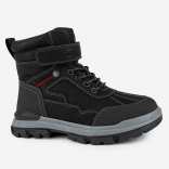 53671ук-1 Чёр 33-1,34-1,35-1,36-1,37-1 Kapika Ботинки Повсед Оксфорд Иск.мат, Байка/Флис, ТЭП (термоэластопласт) В/О Муж