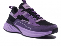 F7554-20 Фиол 36-1,37-2,38-2,39-2,40-1 Strobbs П/ботинки Актив.отдых Кроссовки Нат.кожа, Текстиль, ЭВА,ТПР В/О жен