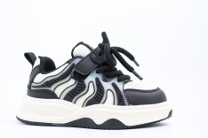 721016-1 черный-бежевый 28-1,29-1,30-1,31-1,32-1 Kapika П/ботинки Актив.отдых Кроссовки Иск.мат, Текстиль, ЭВА/ТЭП В/О Муж