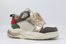 721021-1 бежевый-коричневый 26-1,27-1,28-1,29-1,30-1 Kapika Ботинки Актив.отдых Кроссовки Иск.мат, Текстиль, ЭВА/ТЭП В/О Муж