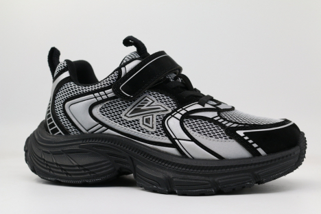 731124-2 Чёр 31-1,32-1,33-1,34-1,35-1 Kapika П/ботинки Актив.отдых Кроссовки Иск.мат, Текстиль, ЭВА/ТЭП В/О Муж