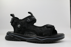 34630п-2 Чёр 36-1,37-1,38-1,39-1,40-1 Kapika Туфли Актив.отдых Сандалии Иск.мат, Кожподклад, ЭВА Лето Муж