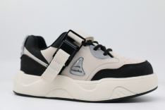 721145-1 бежевый-черный 26-1,27-1,28-1,29-1,30-1 Kapika П/ботинки Актив.отдых Кроссовки Иск.мат, Текстиль, Резина В/О Муж