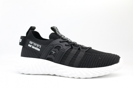 731167-1 Чёр 33-1,34-1,35-1,36-1,37-1 Kapika П/ботинки Актив.отдых Кроссовки Текстиль, Текстиль, ЭВА Лето Муж