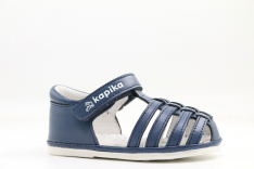 10235-1 Син 18-2,19-2,20-2 Kapika П/ботинки Повсед Сандалеты Нат.кожа, Кожподклад, ТЭП (термоэластопласт) Лето жен