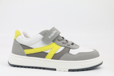 22819к-1 серый-белый 28-1,29-1,30-1,31-1,32-1 Kapika П/ботинки Актив.отдых Кроссовки Иск.мат, Текстиль, ТЭП (термоэластопласт) В/О Муж