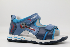 31832-1 джинс 23-1,24-1,25-1,26-1,27-1 Kapika Туфли Повсед Сандалеты Нат.кожа, Кожподклад, ТЭП (термоэластопласт) Лето Муж