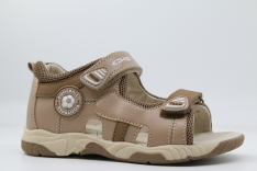 32956п-3 св.коричневый 26-1,27-1,28-1,29-1,30-1 Kapika Туфли Повсед Сандалеты Иск.мат, Кожподклад, ТЭП (термоэластопласт) Лето Муж