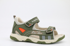 32963п-2 хаки 28-1,29-1,30-1,31-1,32-1 Kapika Туфли Повсед Сандалеты Иск.мат, Кожподклад, ТЭП (термоэластопласт) Лето Муж