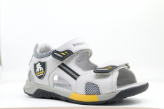 33828п-2 светло-серый 31-1,32-1,33-1,34-1,35-1 Kapika Туфли Повсед Сандалеты Иск.мат, Кожподклад, ТЭП (термоэластопласт) Лето Муж