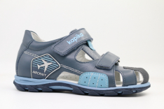 31925-2 Син 25-1,26-1,27-1,28-1,29-1 Kapika П/ботинки Повсед Сандалеты Нат.кожа, Кожподклад, ТЭП (термоэластопласт) Лето Муж