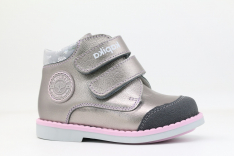 51496-3 Сереб 20-1,21-1,22-1,23-1,24-1 Kapika Ботинки Повсед Дерби Нат.кожа, Кожподклад, ТЭП (термоэластопласт) В/О жен